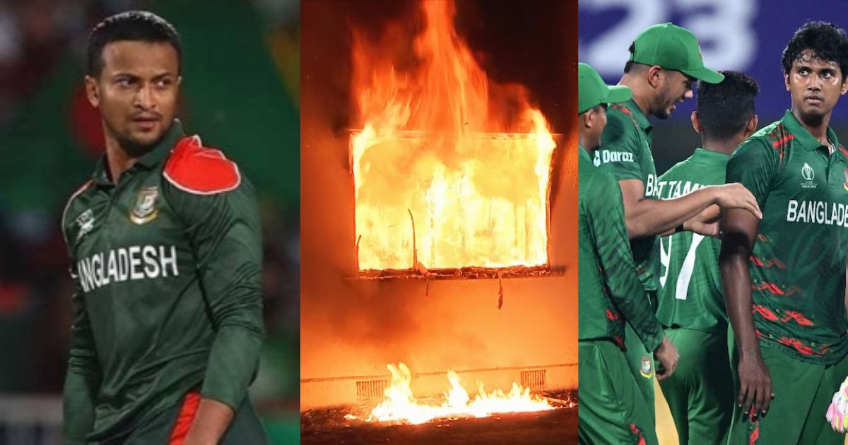 Protestors Vandalized The House Of Former Captain Of Bangladesh Cricket Team