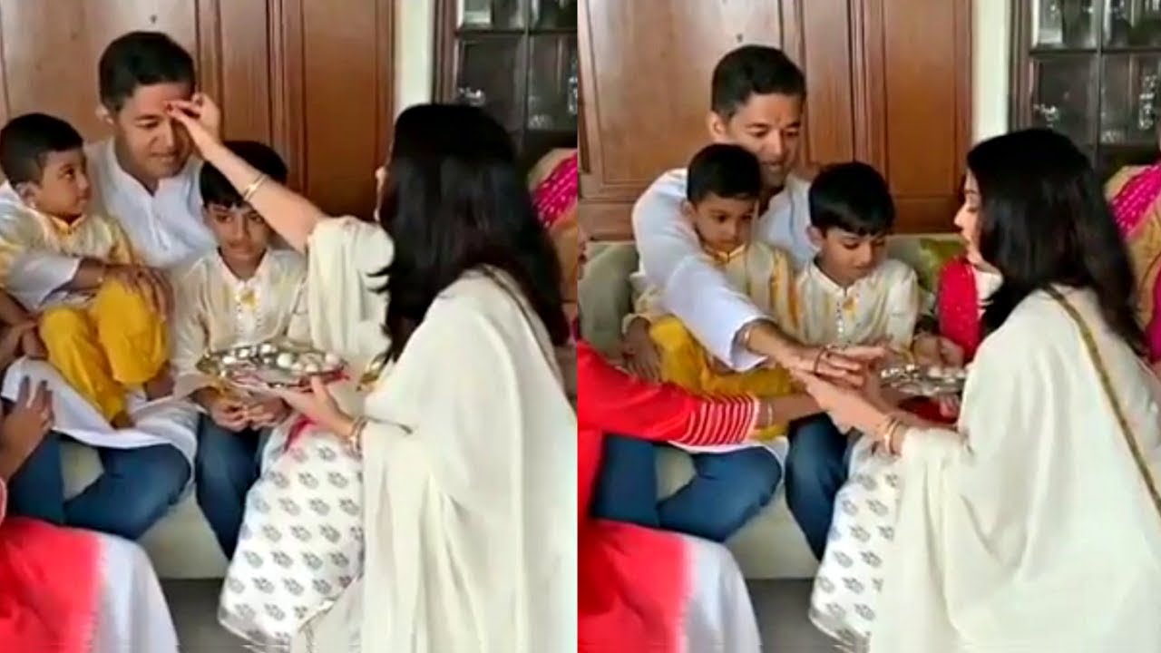 Aishwarya On Rakshabandhan