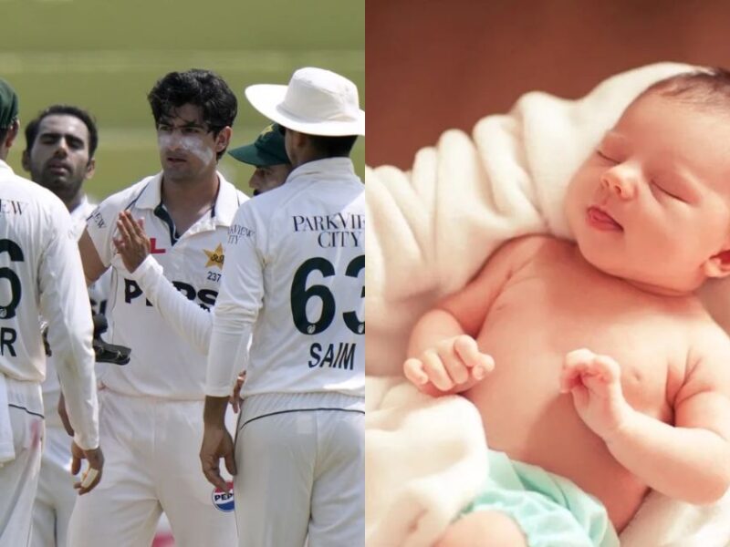 Pak Vs Ban ; This Pakistani Cricketer Became Father In The Middle Of Bangladesh Test Series