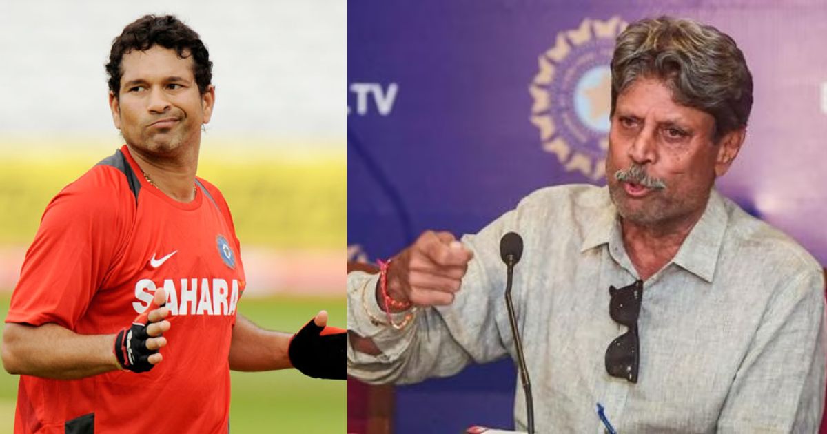 Kapil Dev Refused To Consider Sachin Tendulkar Great