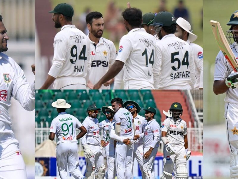 Bangladesh Defeated Pakistan By 6 Wickets In The Second Test.