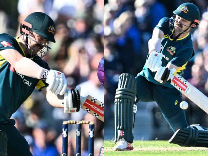 Travis Head Played A Stormy Innings Against Scotland