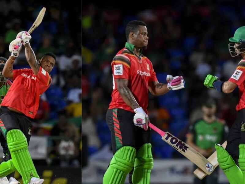Shimron Hetmyer Played A Stormy Innings In Cpl