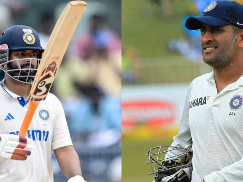 Rishabh Pant Equaled Ms Dhoni'S Record