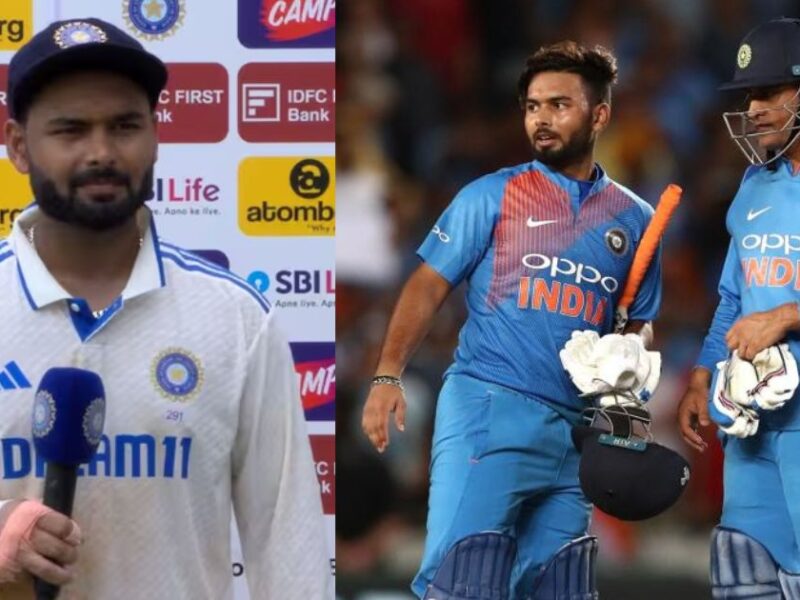 Rishabh Pant'S Heart Happy After Being Compared With Ms Dhoni