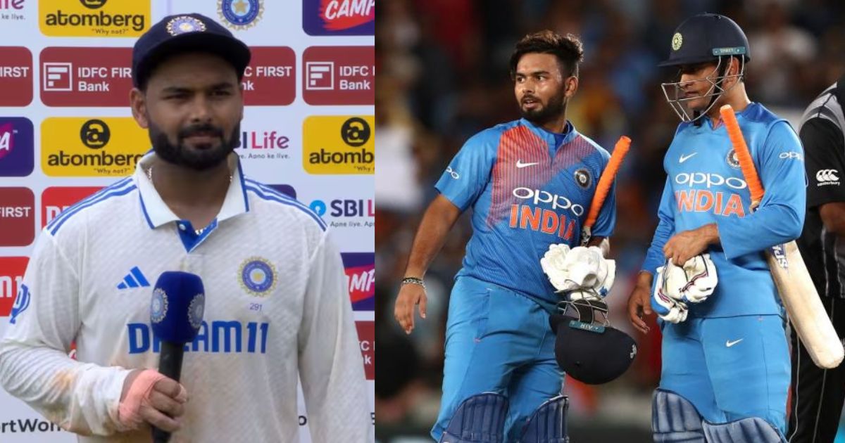 Rishabh Pant'S Heart Happy After Being Compared With Ms Dhoni