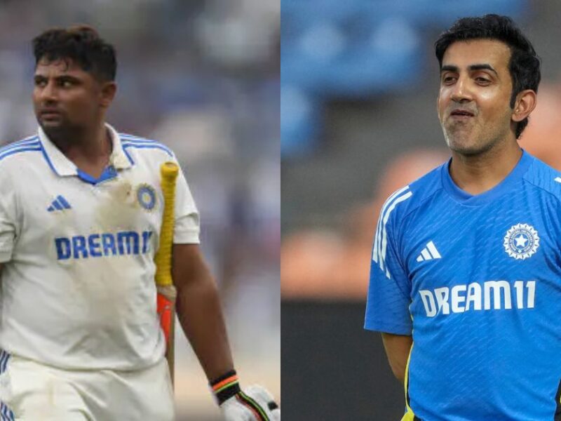 Gautam Gambhir Played A Trick To End Sarfaraz Khan'S Career