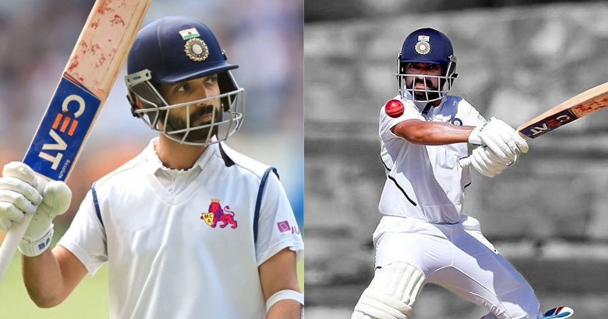 Ajinkya Rahane Scored A Double Century