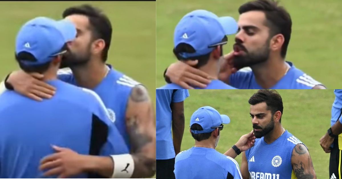 Gautam Gambhir Kissed Virat Kohli