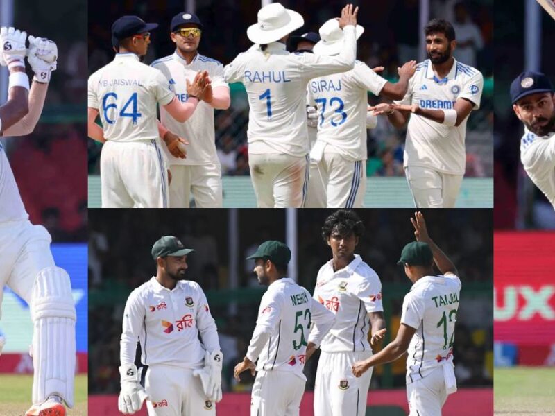 Match Report Of The Fourth Day Of Kanpur Test