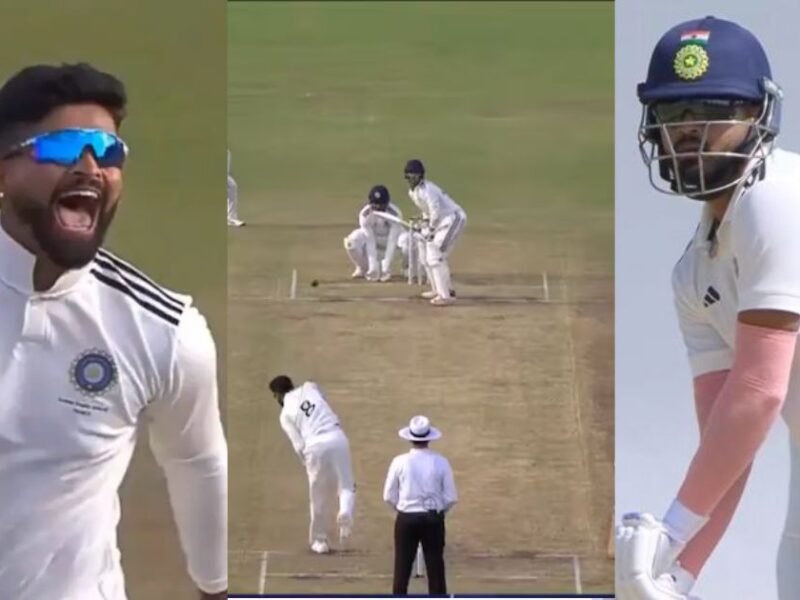 Shreyas Iyer Failed In Batting But Did Wonders In Bowling, Video Went Viral