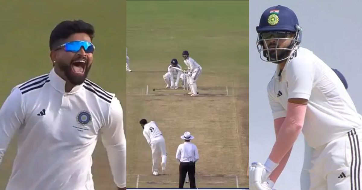 Shreyas Iyer Failed In Batting But Did Wonders In Bowling, Video Went Viral