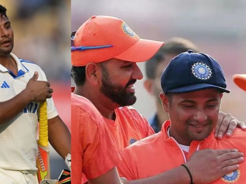 Before Bangladesh Test Series, Sarfaraz Khan Gave A Big Statement About Rohit Sharma