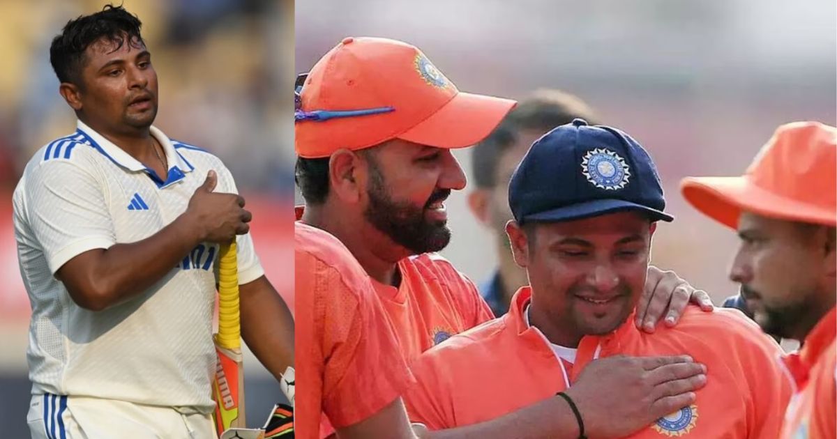 Before Bangladesh Test Series, Sarfaraz Khan Gave A Big Statement About Rohit Sharma
