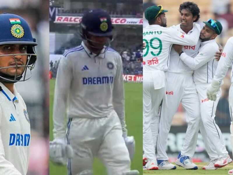 Ind Vs Ban Team India'S Strong Batsman Shubman Gill Got Out After Playing A Bad Shot, Fans Are Criticizing Him Fiercely.