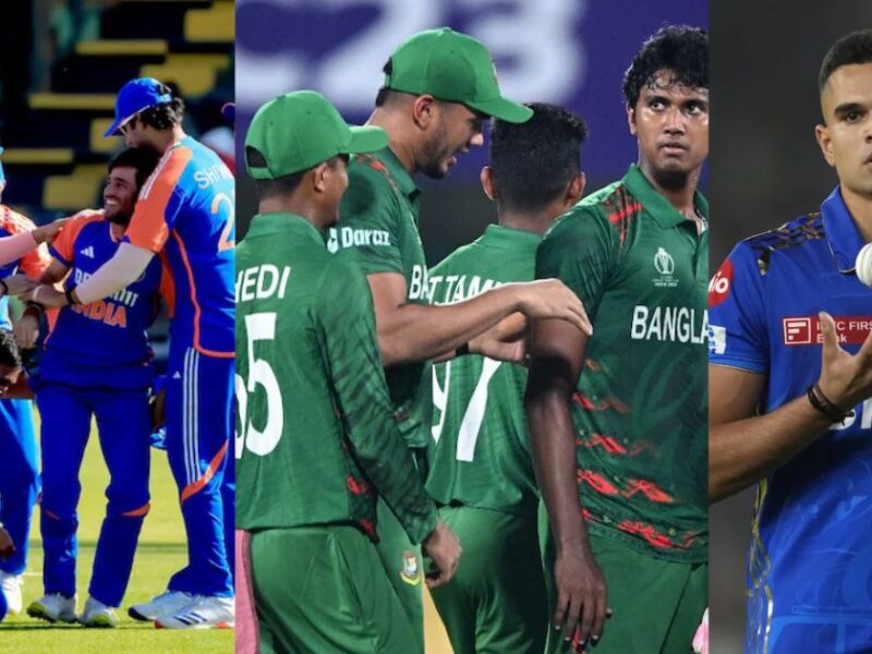 Arjun Tendulkar May Get A Chance In Team India In Place Of This Legendary Player In The T20 Series Against Bangladesh.