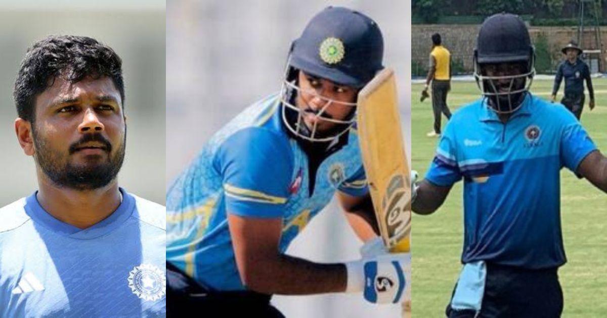 Sanju Samson Played A Blistering Innings Of 212 Runs In The Vijay Hazare Trophy,