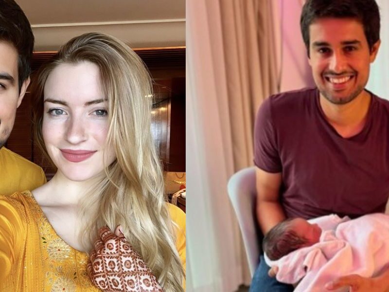 There-Was-A-Scream-In-Dhruv-Rathees-House-Wife-Gave-Birth-To-A-Son