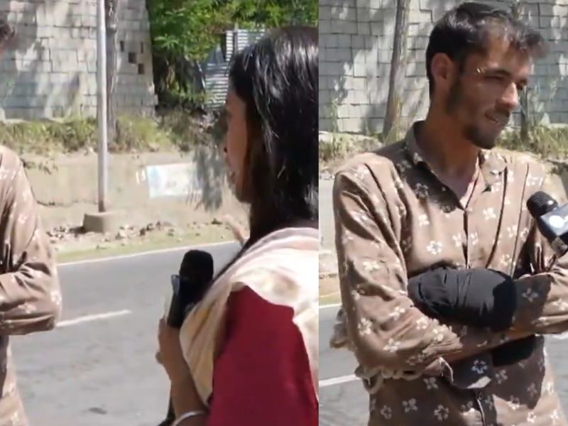 Kashmiri Man Mushtaq Spewed Venom, Said - Hindus Will Not Be Allowed To Live In Kashmir