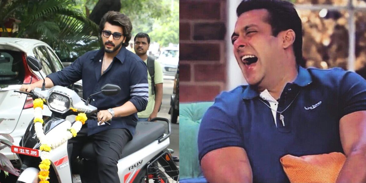 Arjun Kapoor Had To Pay A Heavy Price For Messing With Salman, He Was Forced To Drive A Scooter Worth 45 Thousand