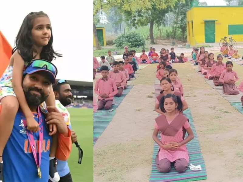 Rohit Sharma'S Daughter Is Studying In This Small School, Even Fans Won'T Believe Knowing The Fees