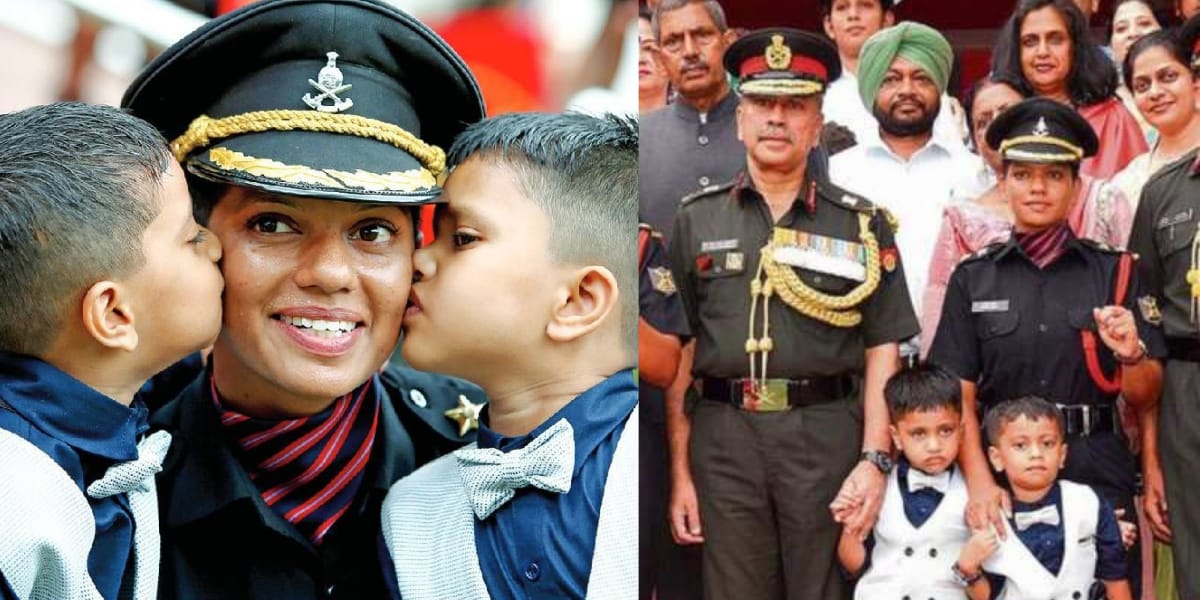 After The Death Of Her Husband, Usha Rani Left Her Two Children And Wore Khaki Uniform