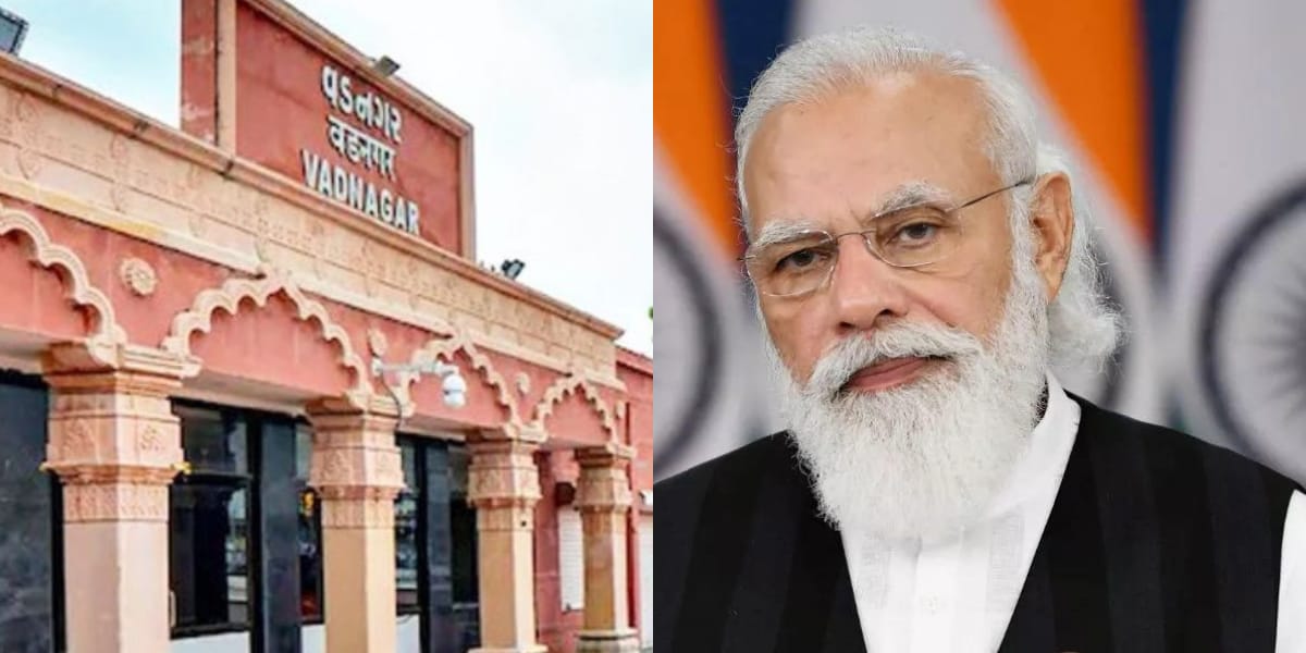 This Railway Station Is Close To Pm Modi'S Heart, Where He Sold Tea With His Father In His Childhood