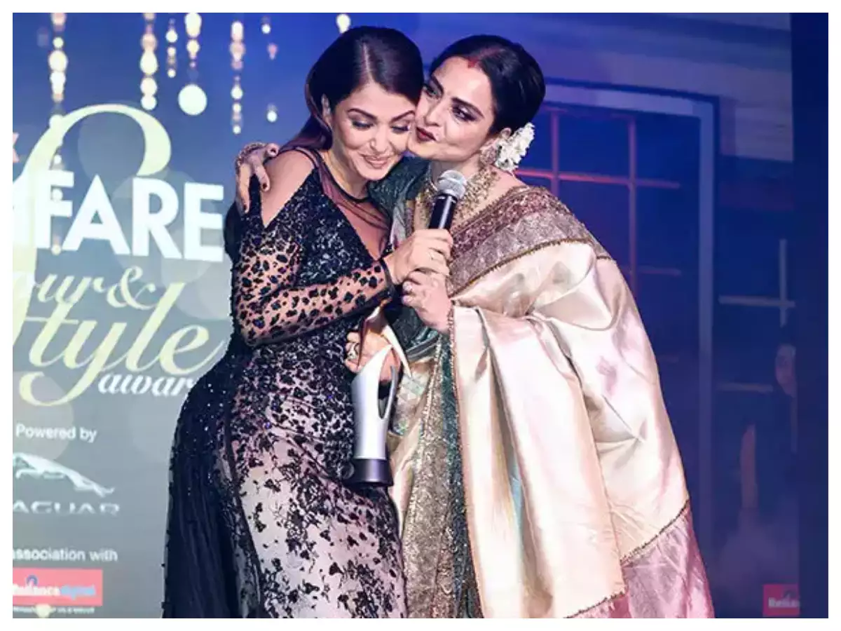 Rekha-Aishwarya Rai