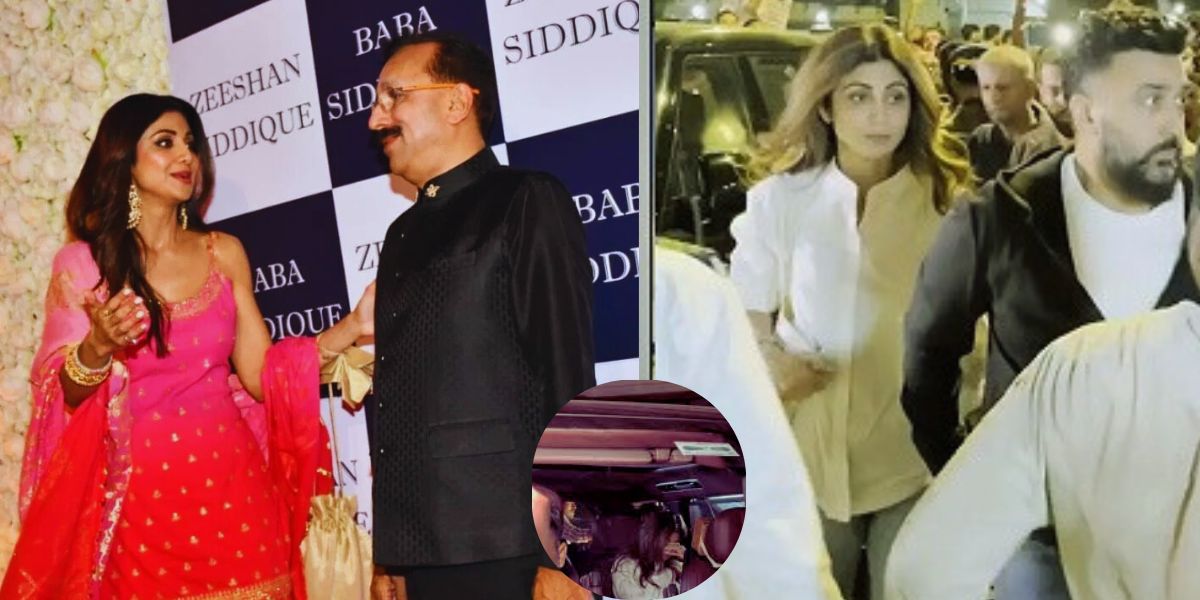 Video: Shilpa Shetty Is Heartbroken By Baba Siddique'S Death, She Starts Crying Bitterly After Seeing His Dead Body