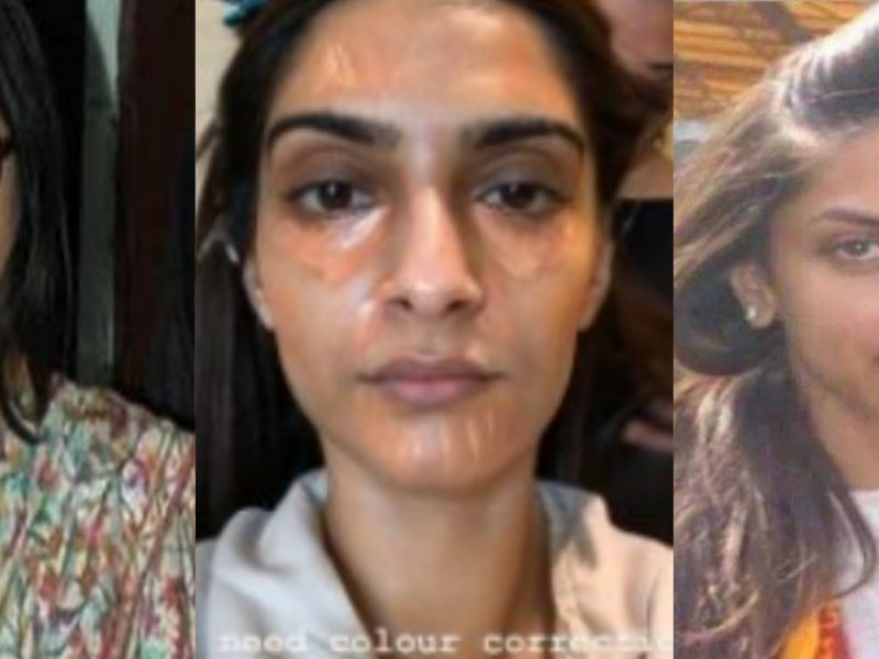 These 5 Bollywood Actresses Are Unrecognizable Without Makeup