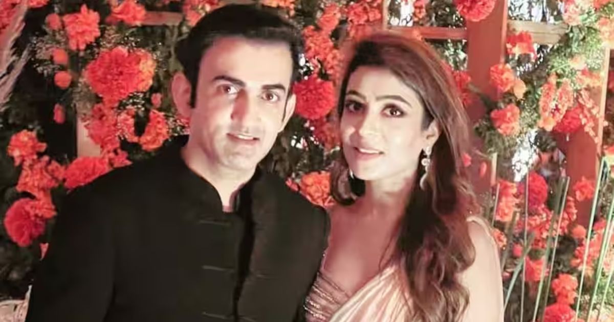 Gautam Gambhir And Natasha Jain