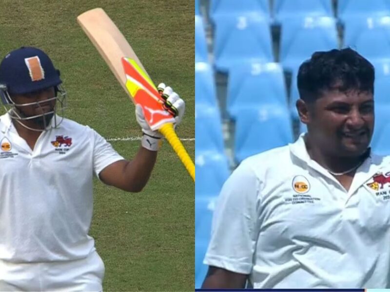 Sarfaraz Khan Scored A Double Century In Irani Cup 2024