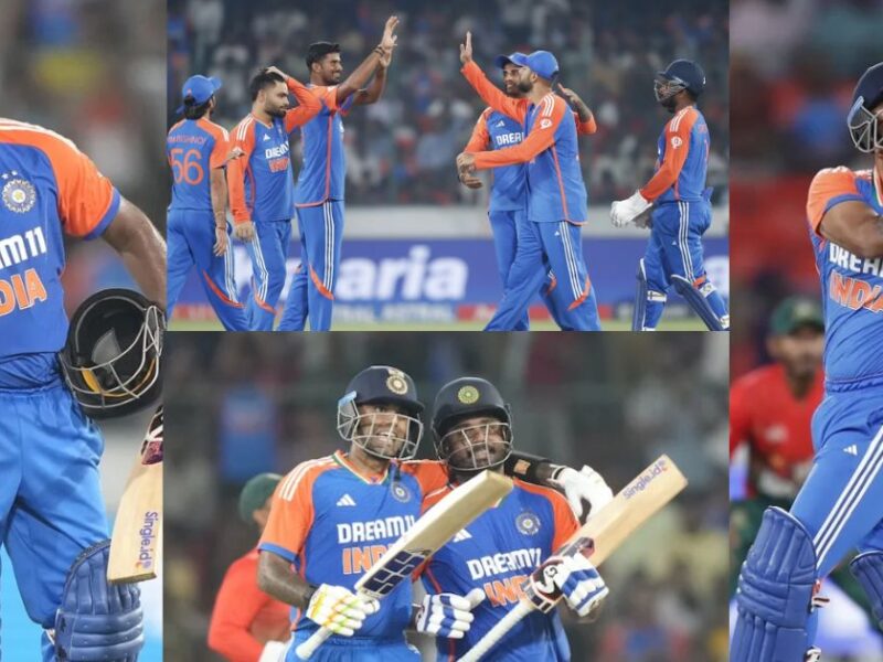 Team India Defeated Bangladesh By 133 Runs In The Third T20.