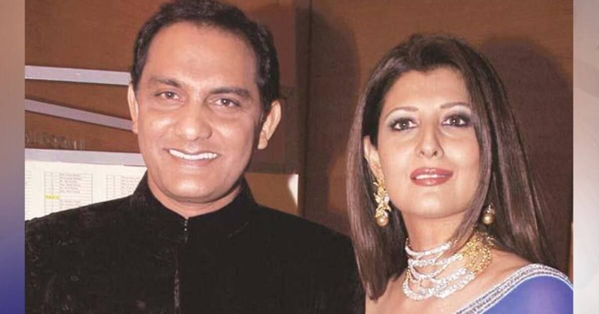 9 साल पुरानी शादी को भुला, टीम इंडिया के कप्तान ने रातों-रात की दूसरी शादी, वाइफ को लगा सदमा 3 Mohammad Azharuddin And Sangeeta Bijlani
