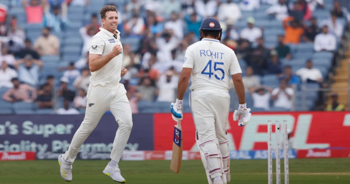 Tim Southee And Rohit Sharma