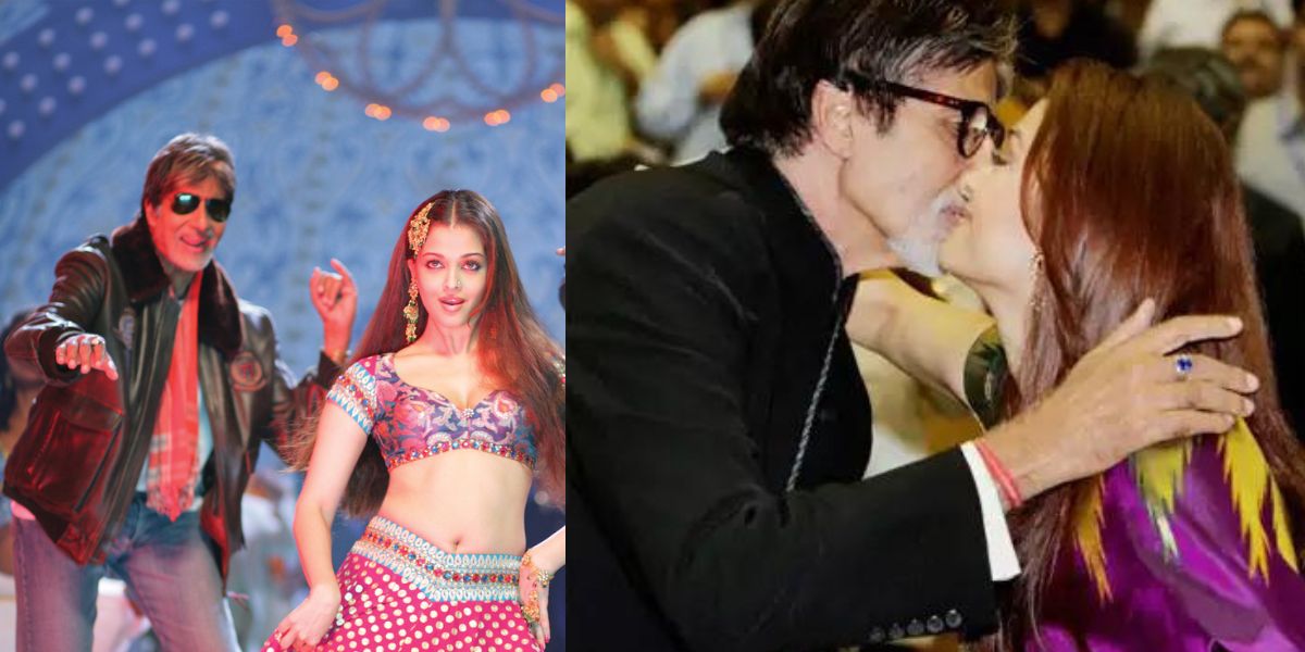 Amitabh Bachchan And Aishwarya Rai Came Close To Each Other During The Shooting Of 'Kajra Re'