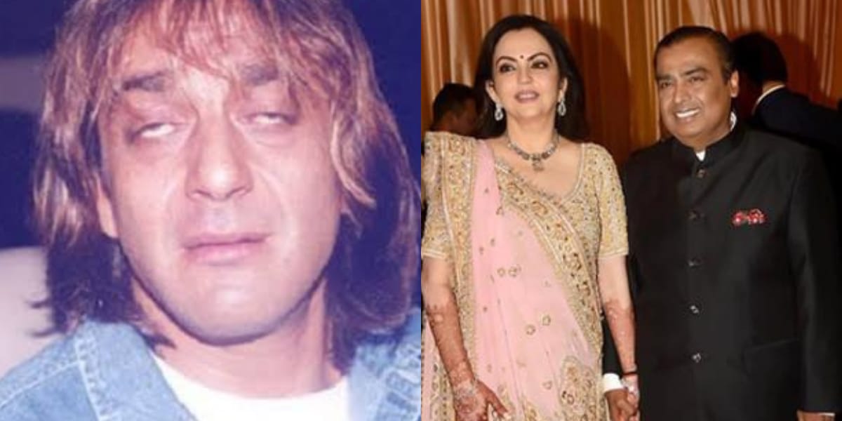 If Sanjay Dutt Had Not Done This While Drunk, Then Ambani'S Wife Would Have Been His Bride