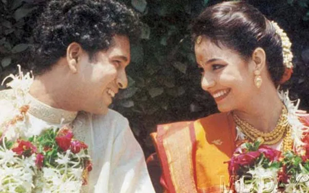 Sachin Tendulkar And Anjali Tendulkar