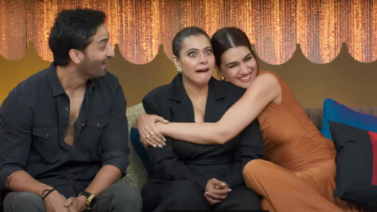 Kajol-Kriti Sanon-Shaheer Sheikh