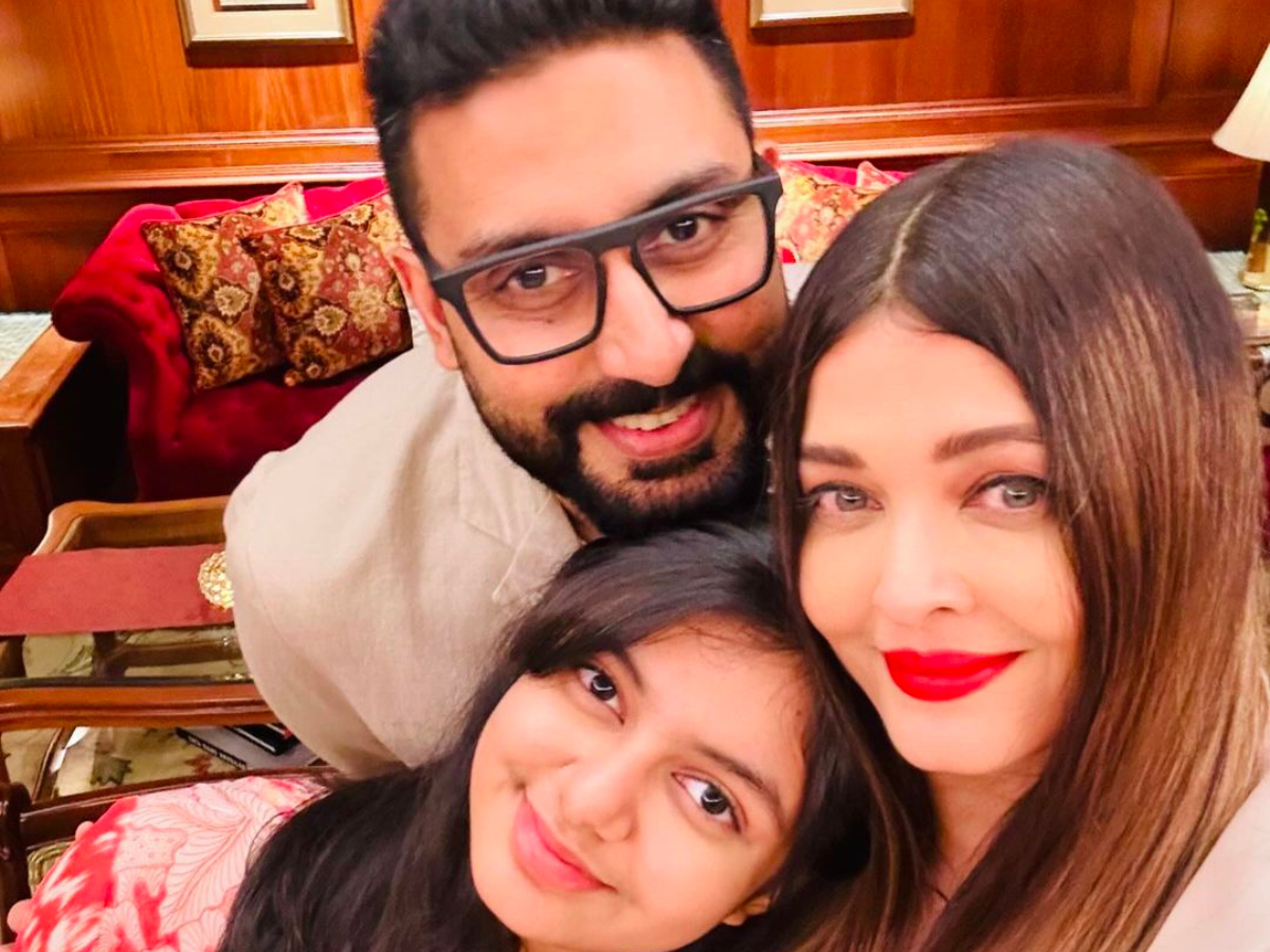 Aishwarya Rai-Aaradhya-Abhishek Bachchan