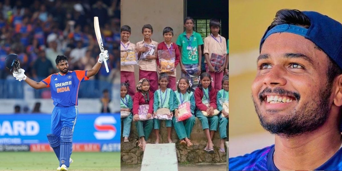 Sanju Samson Is Not Only Ahead In Scoring Runs But Also In Charity, He Keeps Doing These 4 Noble Deeds