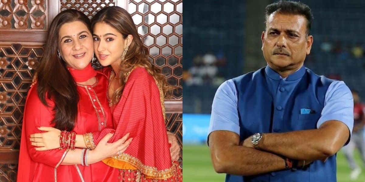 Ravi Shastri Was Crazy About Amrita Singh, But The Relationship Broke Due To One Condition