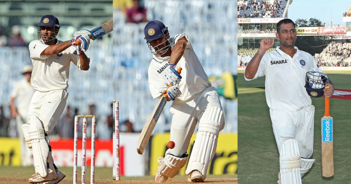 Ms Dhoni Scored A Double Century Against Australia