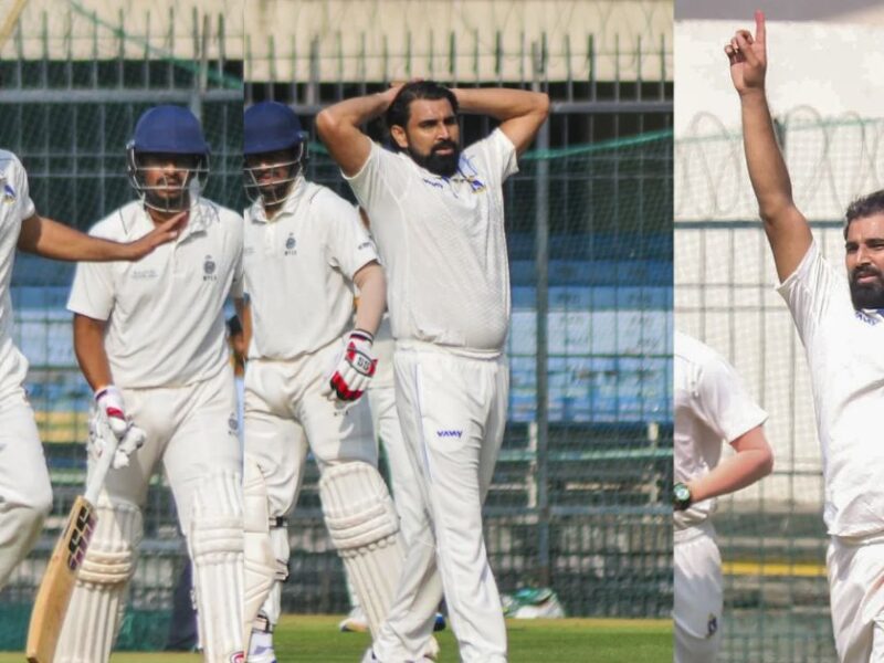 Mohammed Shami Made A Great Comeback On The Field After 360 Days