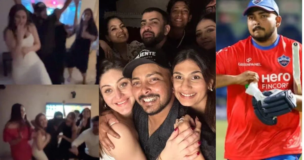 Prithvi Shaw Was Seen Having Fun, Video Goes Viral