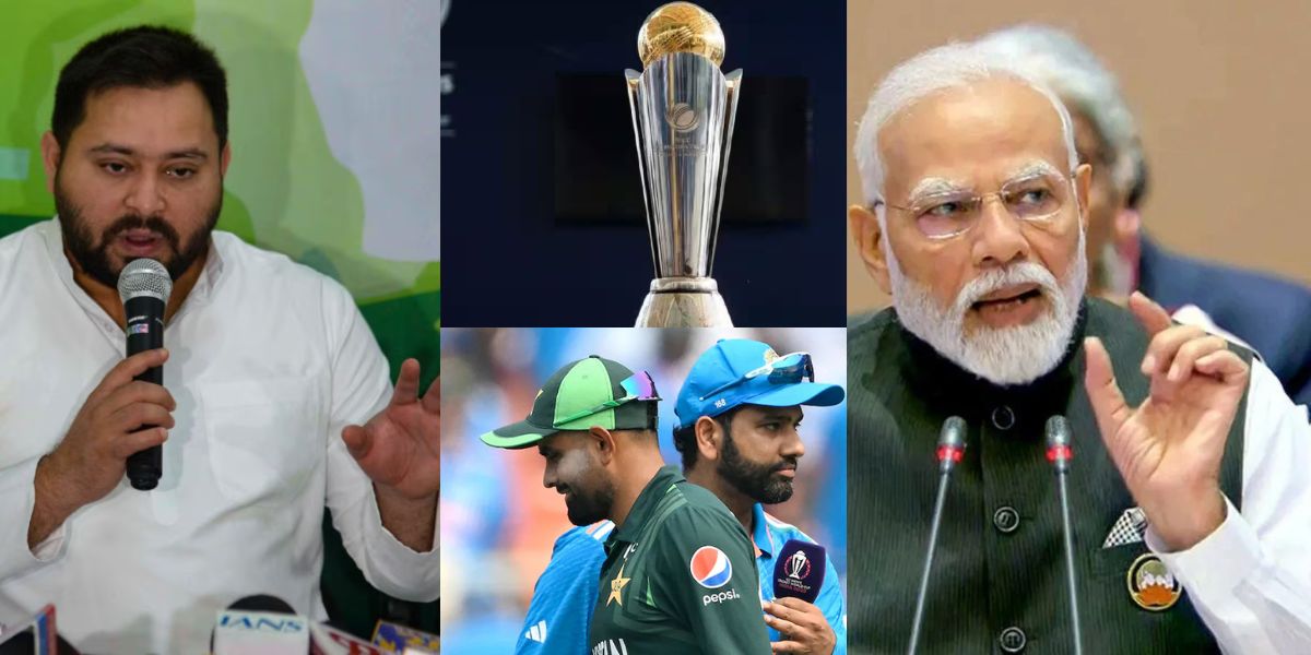 Tejashwi Said On Champions Trophy 2025, Modi Can Go To Pakistan, Why Not Team India