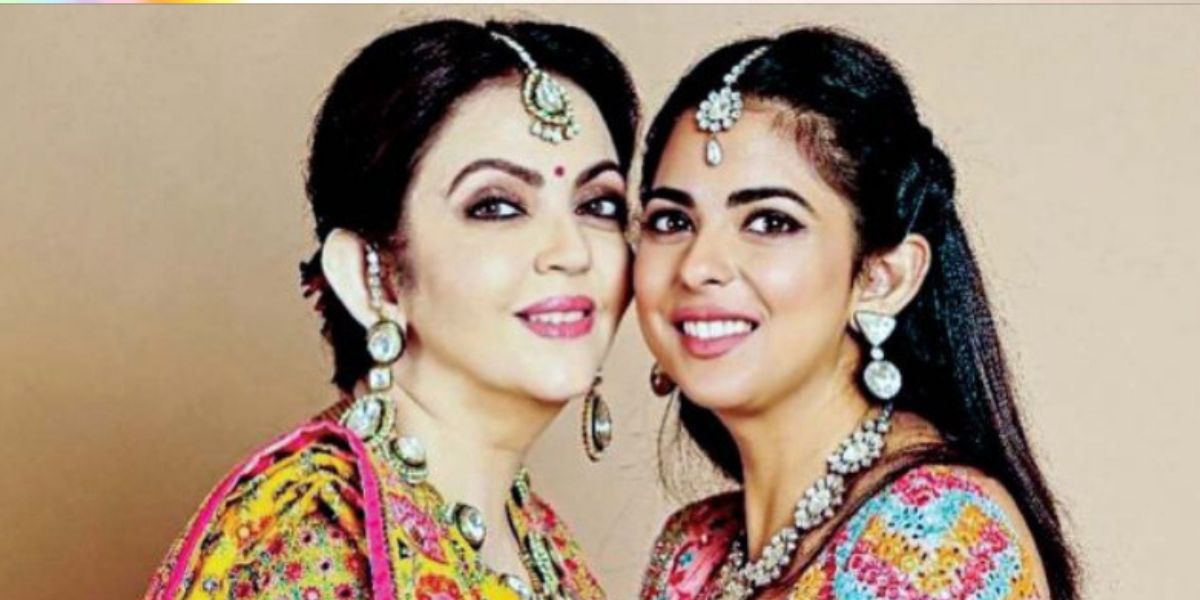 Nita Ambani-Isha Ambani