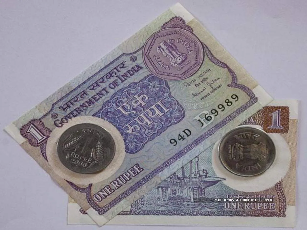 1 Rupee Note