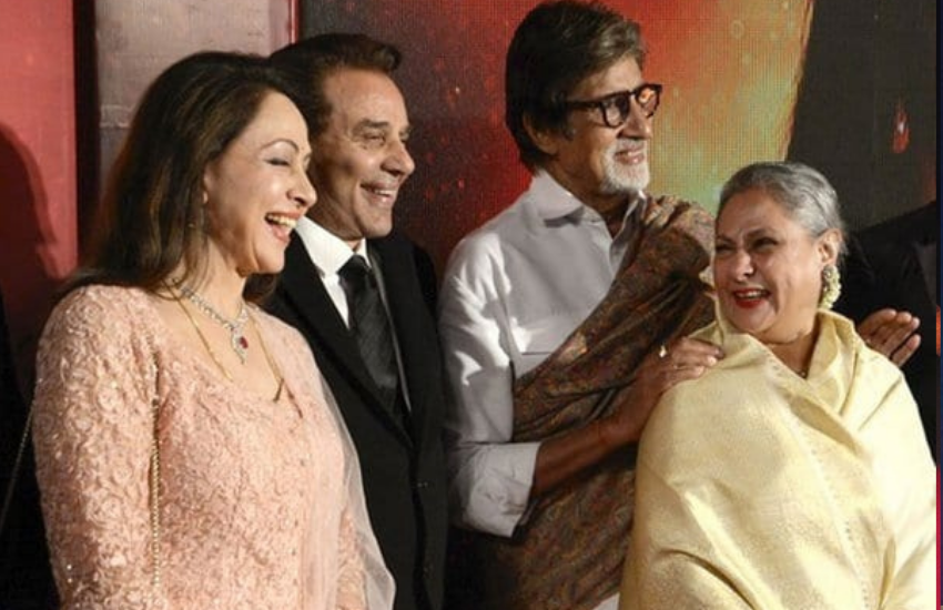 Jaya Bachchan-Hema-Amitabh-Dharmendra