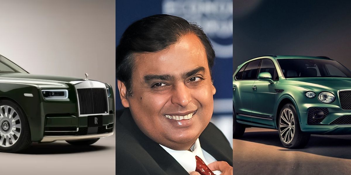 Mukesh Ambani Is Also Fond Of Luxury Cars